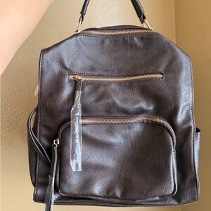 Dark Brown Backpack
